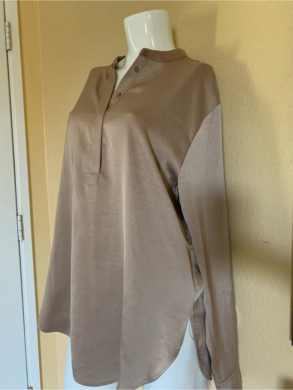 Banana Republic Camel/Beige Tunic Top